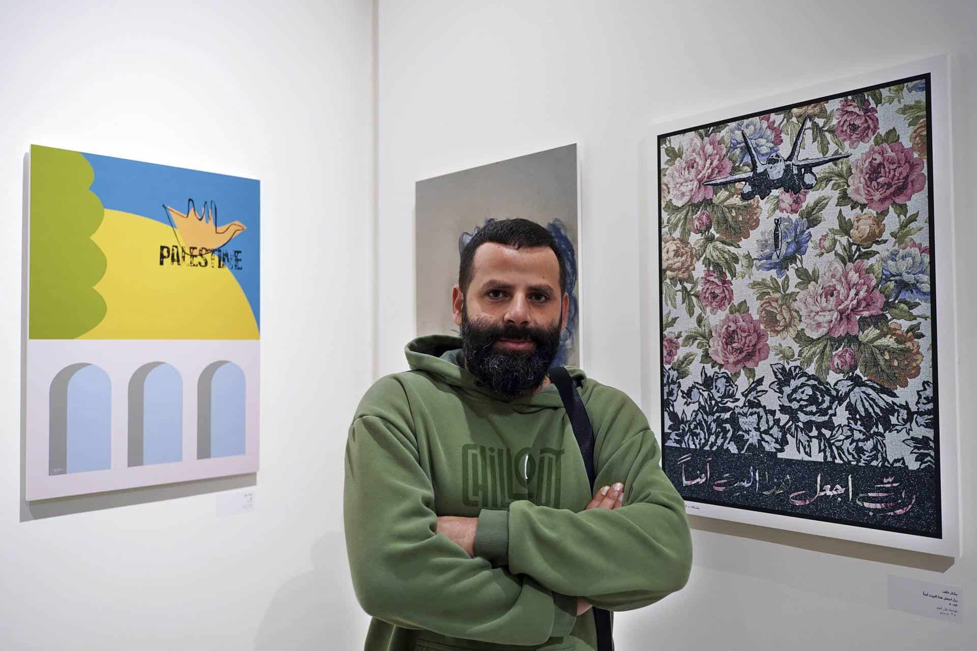 Pósteres para Gaza: artistas palestinos denuncian la masacre israelí a través del arte