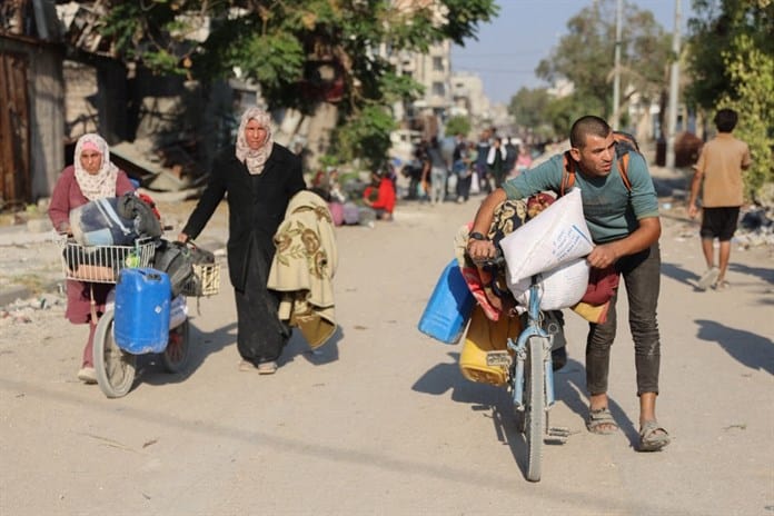 Palestinos reconstruyen sus vidas en la pequeña Gaza de El Cairo.