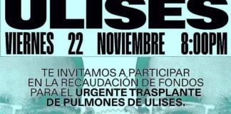 Realizan rifas, bazares y eventos musicales para pagar el trasplante de pulmones de Ulises Bravo