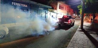 Jamay realiza fumigaciones diarias en respuesta al alza de casos de dengue en la región