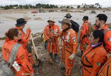 Rescatistas mexicanos colaboran en la búsqueda de cadáveres tras la dana en Valencia