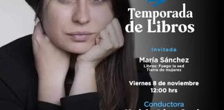 María Sánchez, Fuego en la sed. Tierra de Mujeres. Temporada de libros 8 noviembre 2024