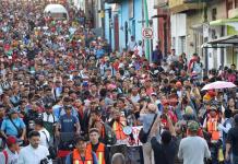 MSF advierte un drástico aumento de caravanas de migrantes en la frontera sur de México