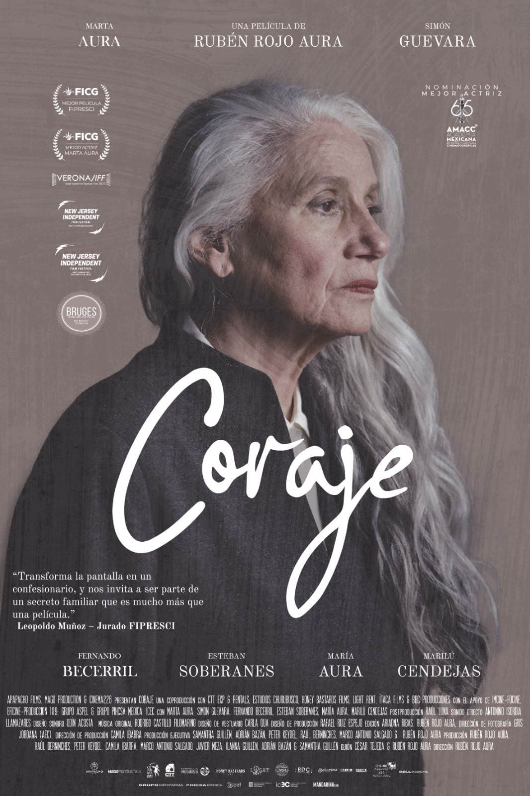 Catarsis familiar en ‘Coraje’, película que llega a las salas de cine en México