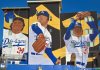 Gigantesco mural recuerda a Fernando Valenzuela en Los Ángeles