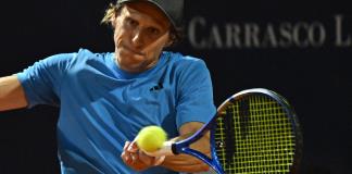 Forlán perdió en su debut como tenista en el torneo ATP en Uruguay