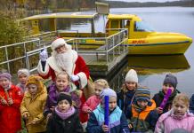 Papá Noel llega a ciudad alemana a recoger 8.000 cartas de Navidad