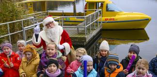 Papá Noel llega a ciudad alemana a recoger 8.000 cartas de Navidad