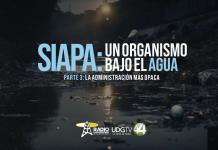 Siapa: Un organismo bajo el agua | Parte III: La administración más opaca