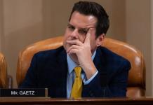 Matt Gaetz renuncia a ser fiscal general de Trump