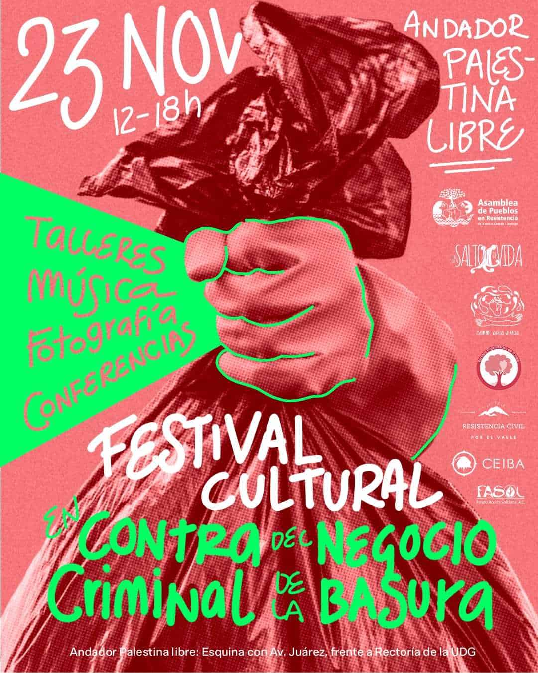 Organizan Festival Cultural contra el Negocio “Criminal” de la Basura