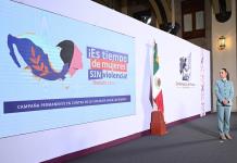 Lanzan una campaña permanente contra la violencia hacia la mujer en México