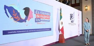 Lanzan una campaña permanente contra la violencia hacia la mujer en México