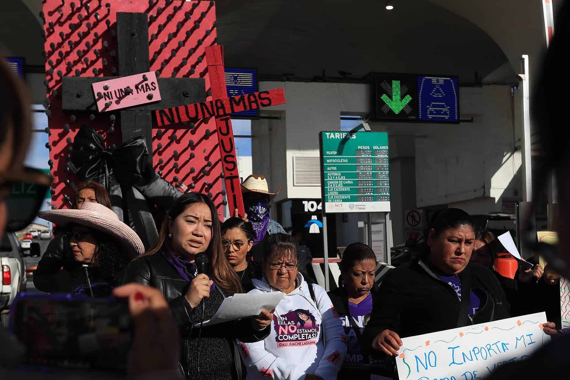 Mujeres alzan la voz en frontera norte de México por justicia para víctimas de feminicidio