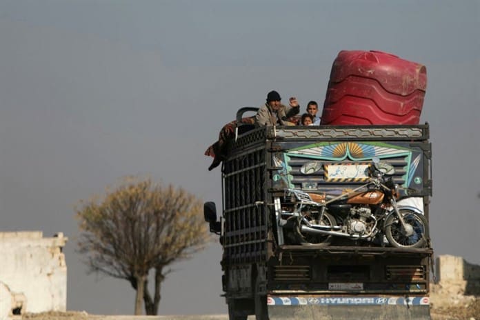 La ofensiva rebelde se acerca a una ciudad clave en el centro de Siria