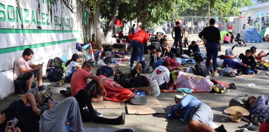 La caravana migrante se estanca en el sur de México y algunos piensan en quedarse