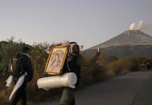 Feligreses comienzan su peregrinaje anual al templo de la Virgen de Guadalupe