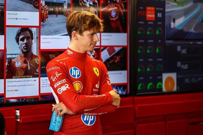 Leclerc, primero por delante de Sainz en el test de postemporada de Abu Dabi