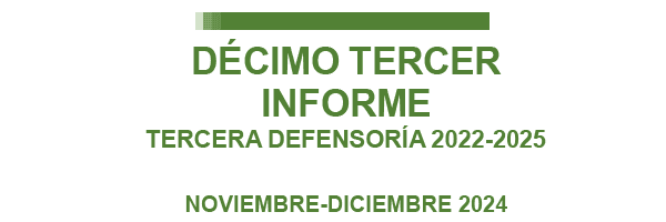 Da click en la imagen para conocer el Décimo Tercer Informe del Defensor de las Audiencias del SURT.