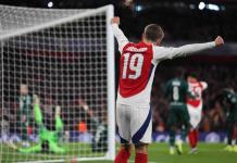 3-0. El Arsenal se sube al carro de los trece puntos