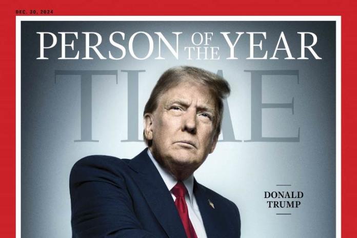 La revista Time nombra a Donald Trump persona del año por segunda vez