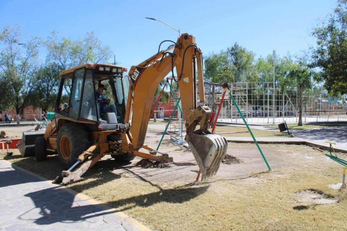 Nuevo parque infantil en Unión de San Antonio