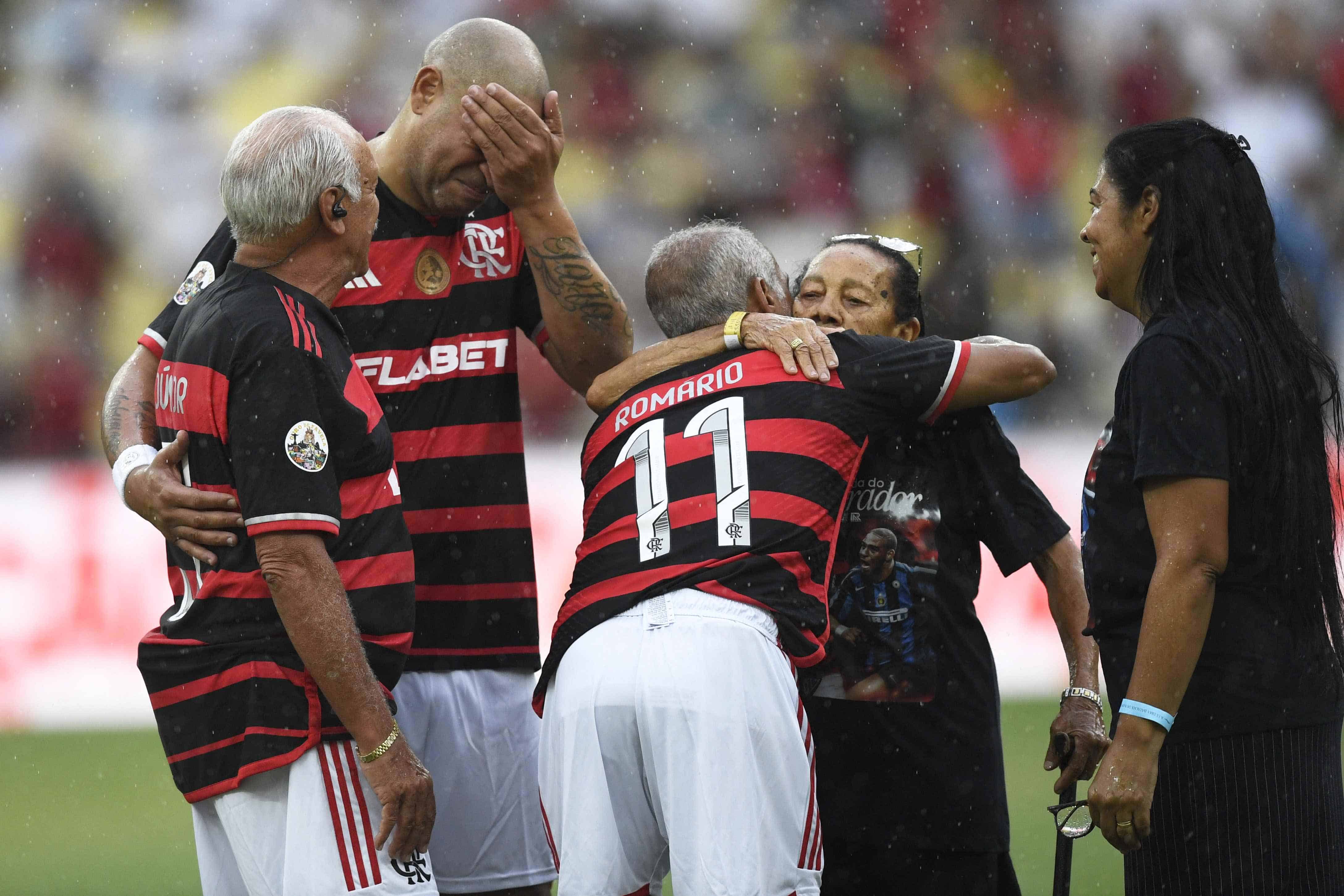 Flamengo homenajea al Emperador Adriano en partido de despedida