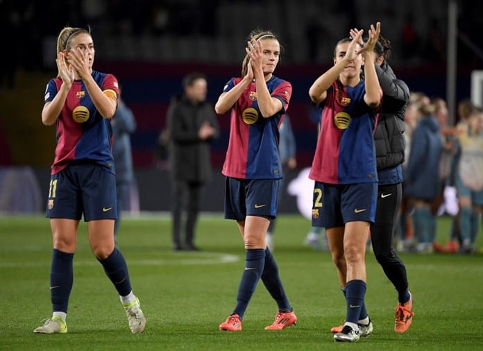 Barça vence a Manchester City y acaba líder de grupo en Champions femenina