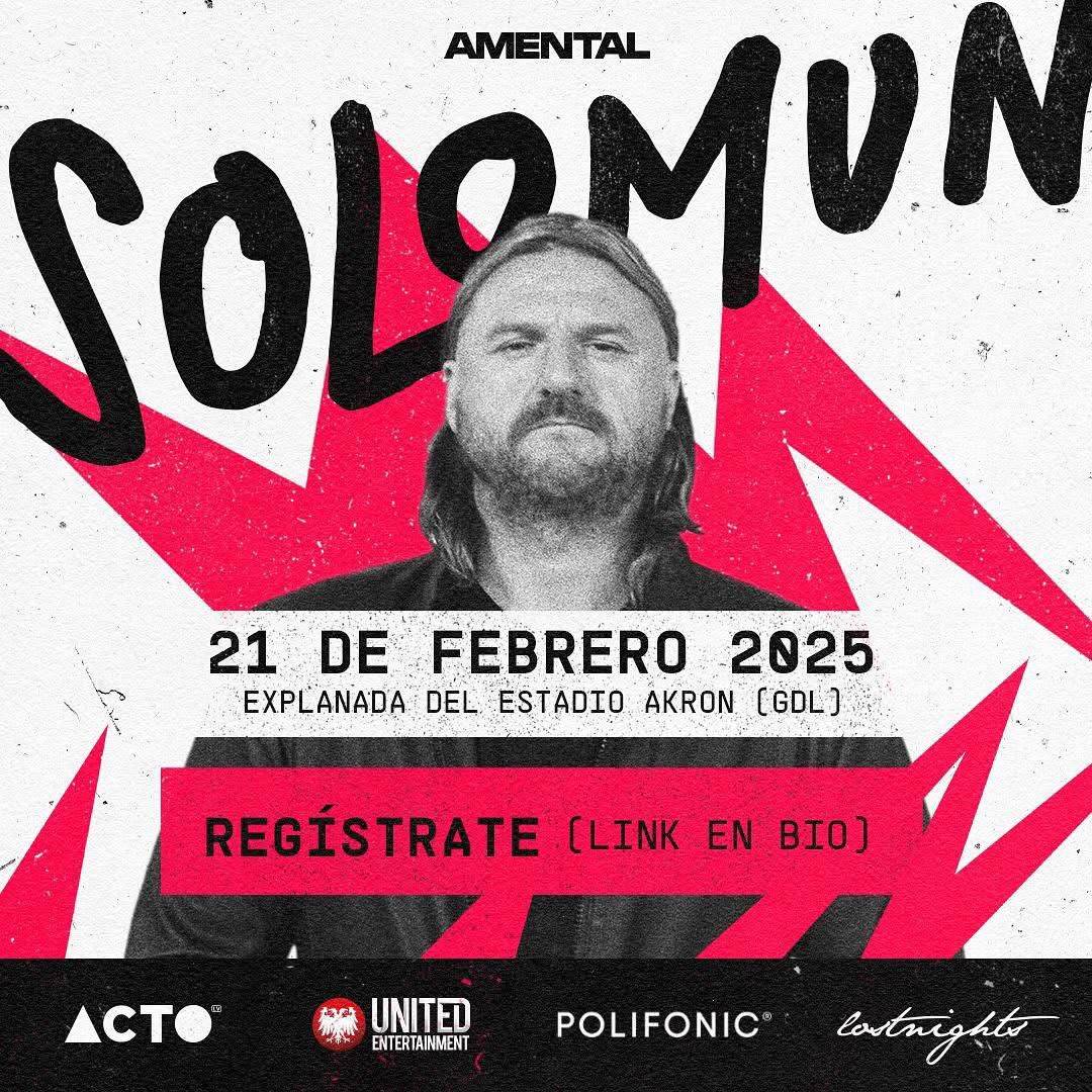 El Dj internacional Solomun hará vibrar Guadalajara con su música house