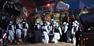 Accidente aéreo en Corea del Sur deja 179 muertos y solo dos supervivientes