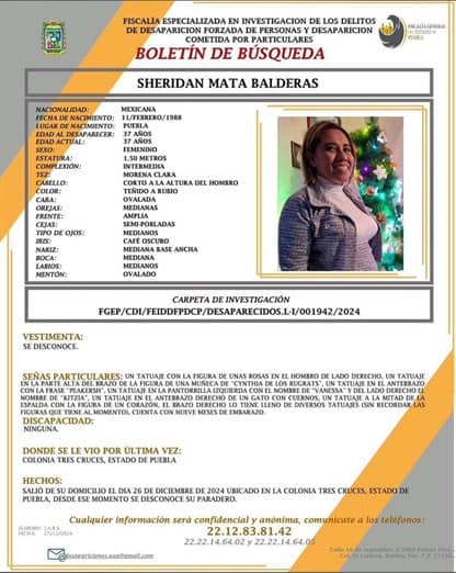 La activista Sheridan Mata cumple 72 horas desaparecida tras denunciar a su expareja por violencia