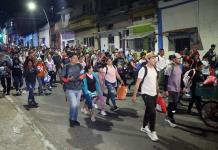 La primera caravana migrante del año parte de la frontera sur de México