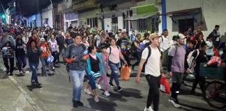 La primera caravana migrante del año parte de la frontera sur de México