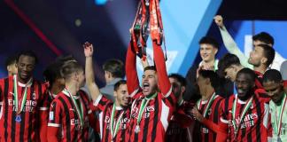 AC Milan sorprende con remontada ante Inter y se lleva la Supercopa de Italia