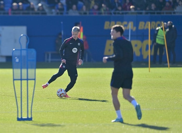 Ausencia del azulgrana Dani Olmo es mejor para el Athletic, admite Valverde