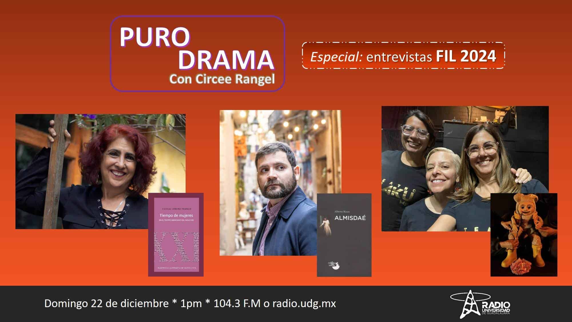 Estela Leñero. Teatro Naku Mx. Alberto Rizzo. Puro Drama 22 diciembre 2024