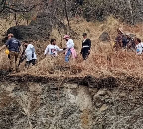 La Fiscalía de Búsqueda de Personas autorizó que siga el trabajo en la fosa de la colonia Lomas del Refugio