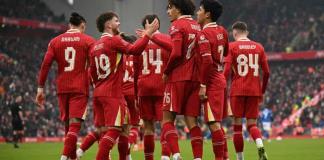 Líder Liverpool ante la sorpresa Nottingham Forest en la 21ª fecha de la Premier