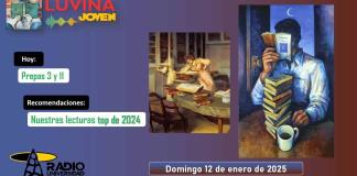 Lecturas top de 2024. Prepas 3 y 11. Luvina Joven Radio 12 enero 2025