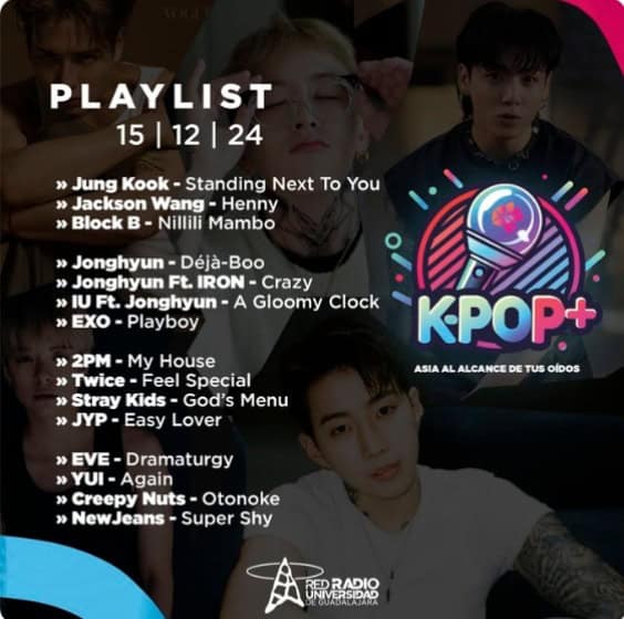 Kpop Plus “Asia a través de tus oídos” “K-Dramas y más” - Domingo 15 de Diciembre 2024