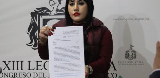 Por sufrir “violencia política”, la diputada Brenda Carrera interpuso queja ante el IEPC