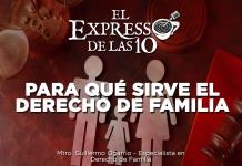 Para qué sirve el Derecho de Familia - El Expresso de las 10 - Mi. 15 Enero 2025