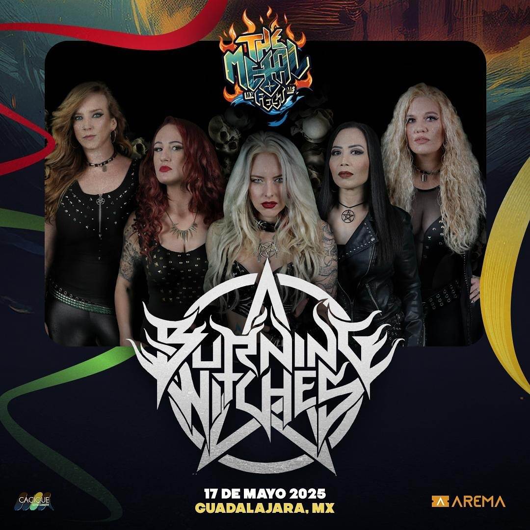 El MXMF The Metal Fest 2025 trae a Sabaton, Ne Obliviscaris y Burning Witches a Guadalajara