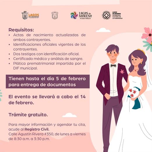 Inscripciones abiertas a los Matrimonios Colectivos 2025