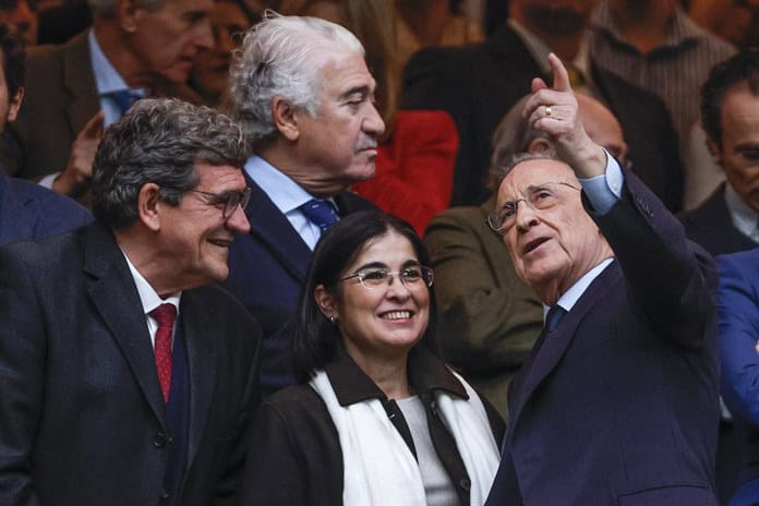 El Real Madrid celebra el acto de proclamación de Florentino Pérez y la nueva directiva