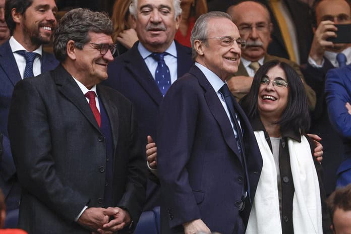 El Real Madrid celebra el acto de proclamación de Florentino Pérez y la nueva directiva