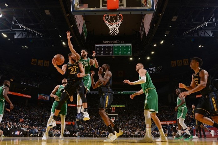 Celtics se dan un respiro con paliza a Warriors y Grizzlies resisten a Minnesota