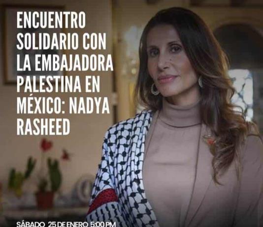 Guadalajara recibirá a la embajadora de Palestina, Nadya Rasheed, en la UdeG