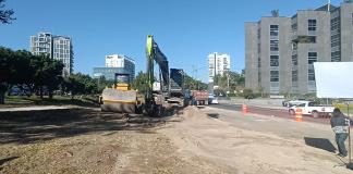 Obra en nodo vial ahoga avenida Patria y Universidad; Zapopan pide paciencia