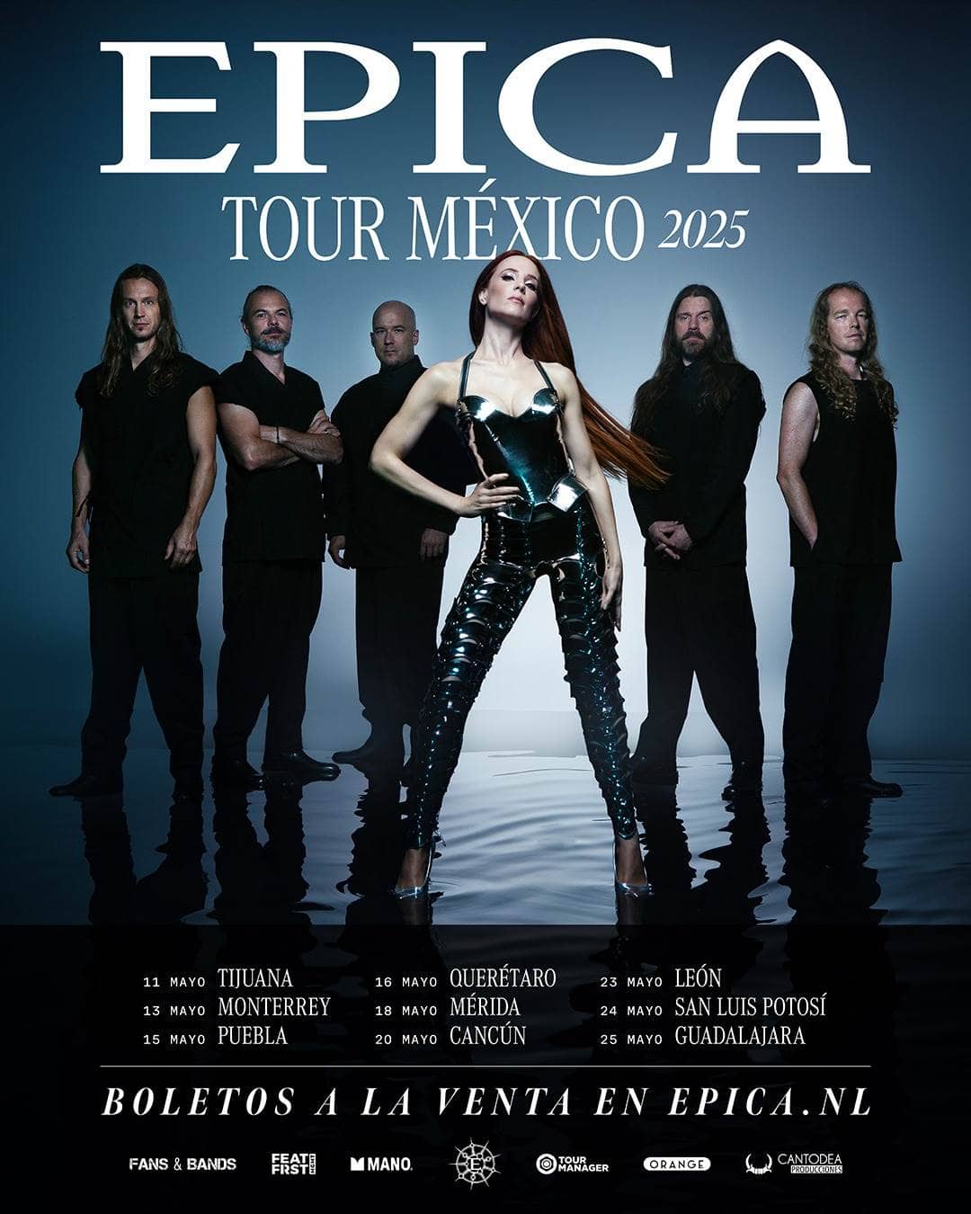 Epica regresa con su metal sinfónico a Guadalajara